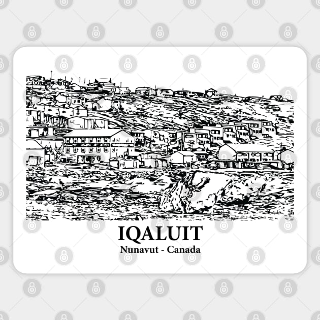Iqaluit - Nunavut Magnet by Lakeric